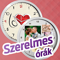 szerelmes faliórák
