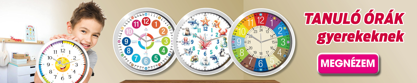Tanuló faliórák