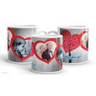 Szerelmes fényképes bögre