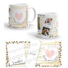 Valentin szerelmes fényképes bögre