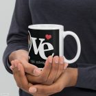 Valentin LOVE fényképes bögre