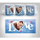 Valentin LOVE fényképes bögre