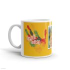 Fényképes bögre, gyerek mancs 2