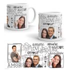 Fényképes bögre, 3 fényképes