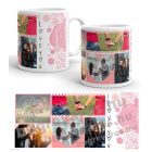 Fényképes bögre, 5 fényképes