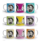 Fényképes bögre, több színben