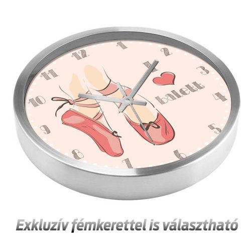 Balerinás falióra – modern