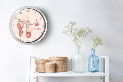 Balerinás falióra – modern