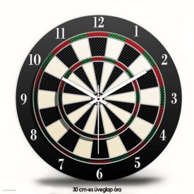 Darts falióra élethű dartstábla grafikával duplázó és triplázó szektorokkal klubdekorációnak