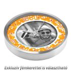 Modern saját fényképes falióra – színes