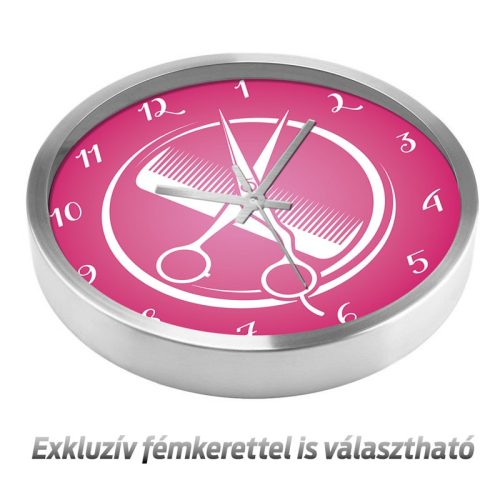 Fodrász falióra – minimal