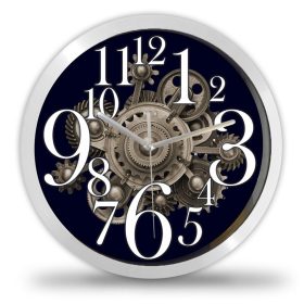 Fogaskerekek falióra