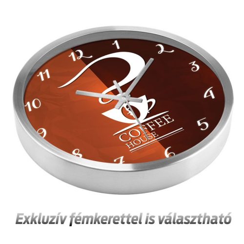 Kávés falióra – klasszikus