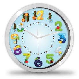 Számok falióra – részletgazdag