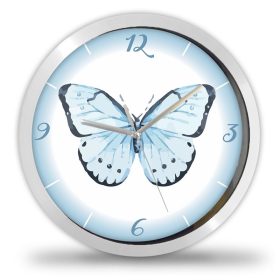 Kék lepke falióra
