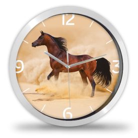 Barna lovas falióra