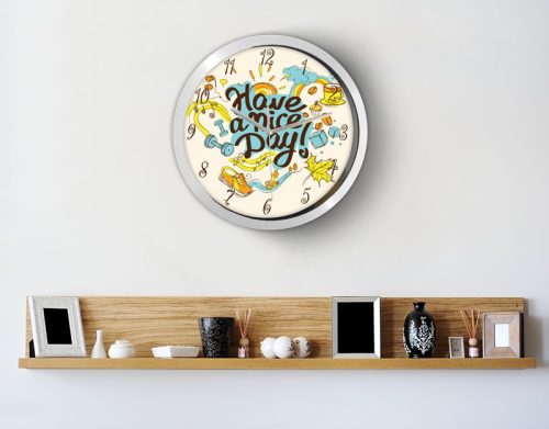 Szép napot falióra – modern