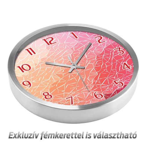 Színes modern falióra – illusztrált