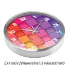 Színes kockák modern falióra