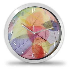 Szines-falevelek falióra Szines-falevelek falióra