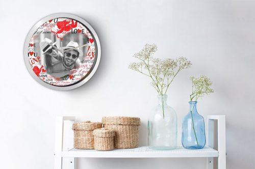 I love saját képes falióra