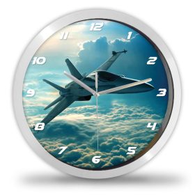 Sugárhajtású vadászgép falióra