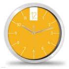 Sárga falióra – letisztult modern stílus