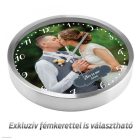 Esküvői fényképes falióra