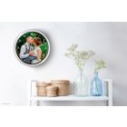 Esküvői fényképes falióra