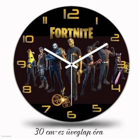 Fortnite falióra – akvarell