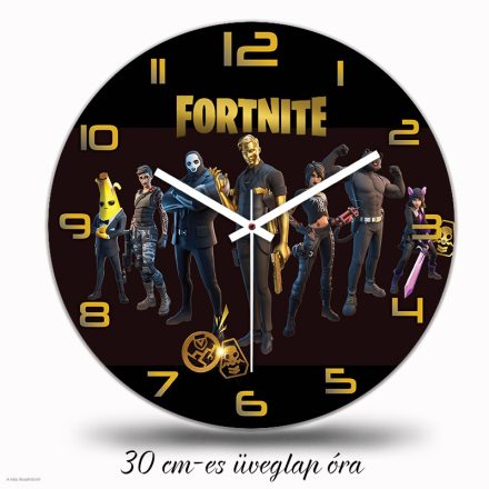 Fortnite falióra – akvarell