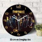 Fortnite falióra – akvarell