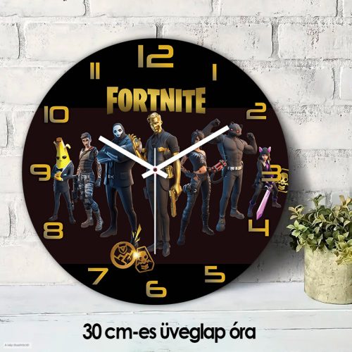 Fortnite falióra – akvarell