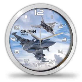 Gripen JAS-39 vadászgép falióra
