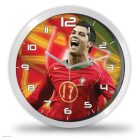 Cristiano Ronaldo falióra piros portugál mezben gólöröm közben sportos gyerekszobába