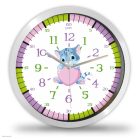 Tanuló falióra cicás