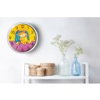 Cicás falióra – grafikus