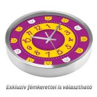 Cicás falióra – akvarell