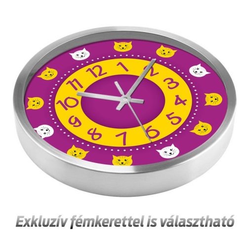 Cicás falióra – akvarell