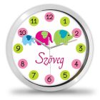 Elefántos falióra – illusztrált