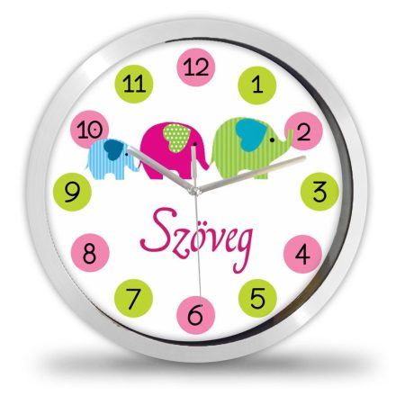 Elefántos falióra – illusztrált