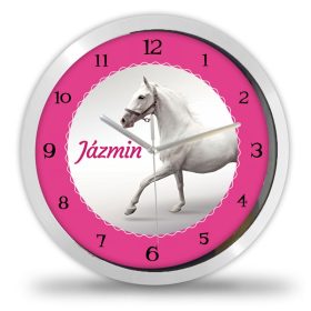 Fehér lovas falióra