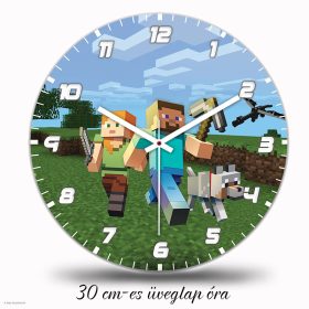 Minecraft falióra – modern