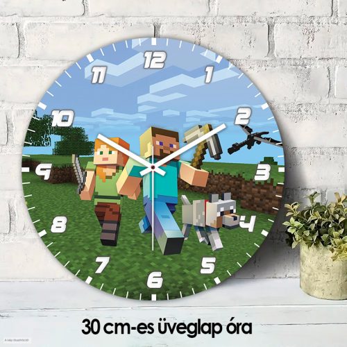 Minecraft falióra – modern