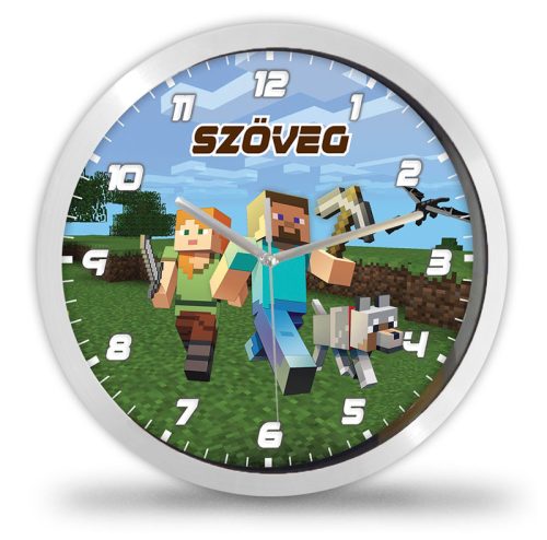 Minecraft falióra – modern