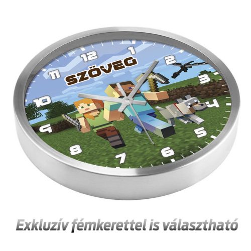 Minecraft falióra – modern