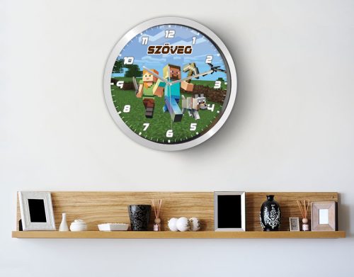 Minecraft falióra – modern