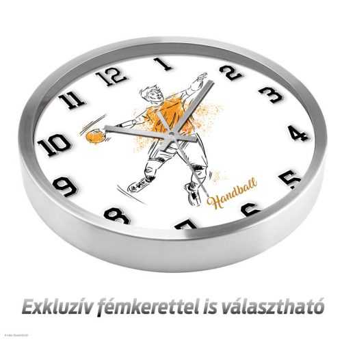 Kézilabdás falióra – retro