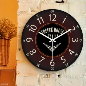 Elegáns kávés falióra