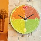 Gyümölcs szeletek falióra